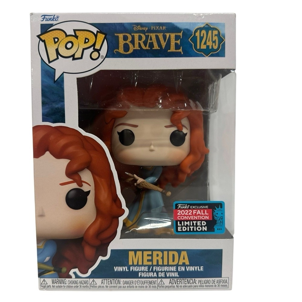 Funko Pop Disney Brave Merida 2022 NYCC Comic Con Fall Convention Exclusive 1245